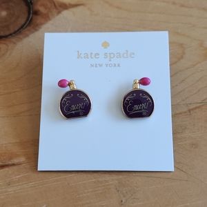 NEW Kate Spade Encore Perfume Earrings